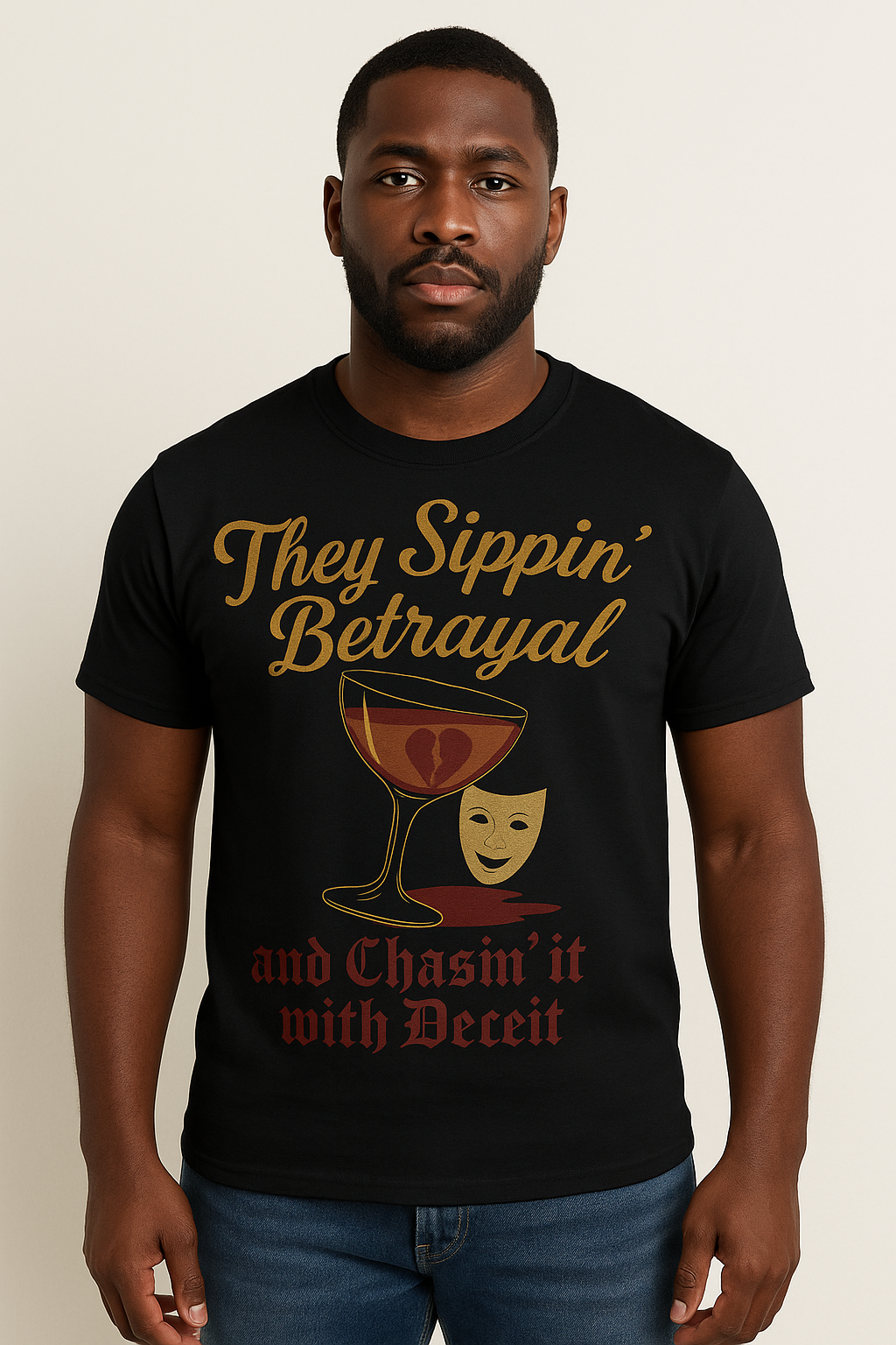 They Sippin’ Betrayal & Chasin’ It with Deceit – Limited Tee
